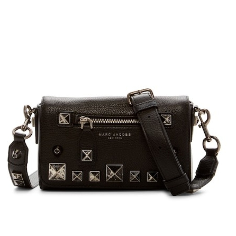 Marc Jacobs Recruit Chipped Studs Crossbody Bag